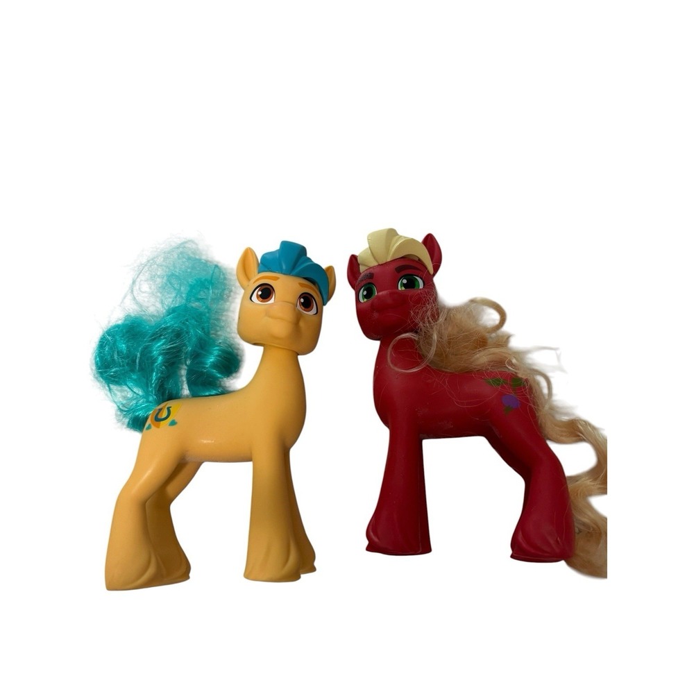 My Little Pony G5 Hitch Trailblazer and Sprout Cloverleaf Figures F1783 Set of 2